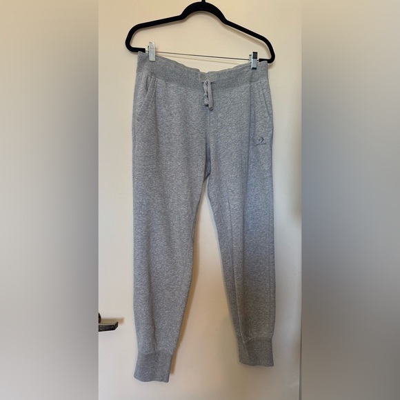 Converse Joggers in Grey with Side Pockets in Size Large - Picture 1 of 7